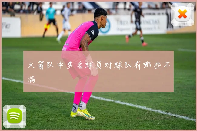 火箭队中多名球员对球队有哪些不满